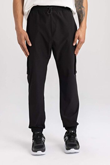 DeFacto Sports Jogger Sweatpants - Standard Fit, Cargo Pocket, Woven C0043ax24sp