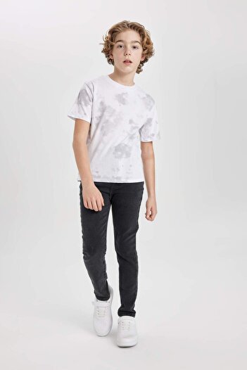 DeFacto Boy's Slim Fit Skinny Leg Jeans Basic Pants B5444A824Sm