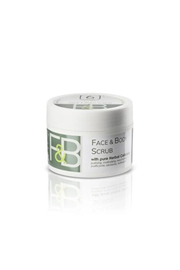6biologico Face & Body Exfoliant 100ml – With Pure Vegetable Cellulose, Gentle Cleansing & Revitalizing