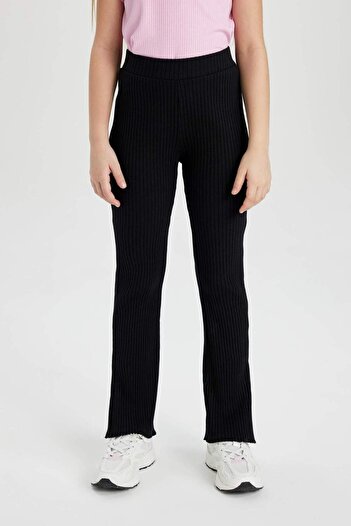 DeFacto Girls Flare Fit Ribbed Camisole Pants Z8781A624Sm