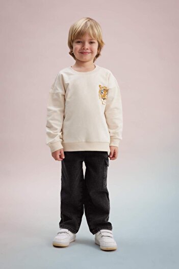 DeFacto Baby Boy Straight Leg Jean Pants B6736A524Sp
