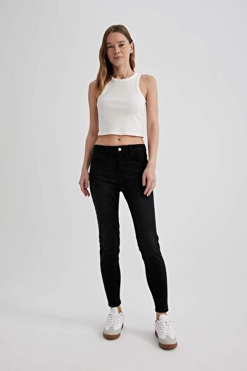 DeFacto Rebeca Skinny Fit Normal Waist Ankle Length Jean Trousers B6504Ax24Sp