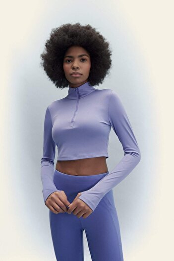 DeFacto Slim Fit Sports Tücher Long Sleeves Zippered W0343Az24Sp
