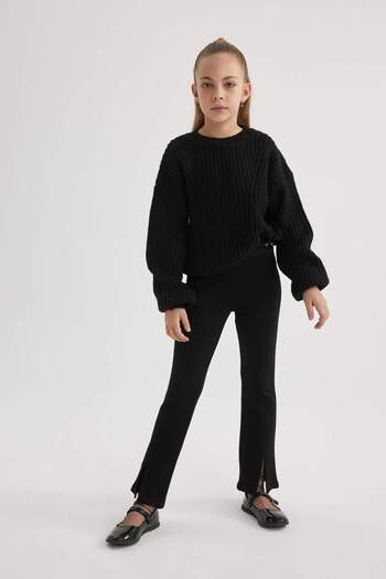 DeFacto Girls' Spanish Leg Sweatpants B4251A823Wn