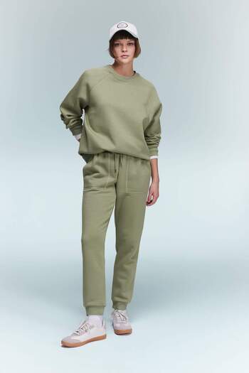 DeFacto Regular Fit Jogger Χειμερινό Φούτερ Βασικό ίσιο με ελαστική μέση με κορδόνια με τσέπες V2699AZ23WN