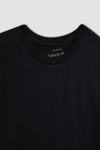 DeFacto Defactofit Oversize Wide Fit Crew Neck Sportsman Short Sleeve T-Shirt B1161Ax23Au