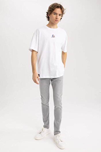DeFacto Super Skinny Fit Tightest Fit Regular Waist Extra Tight Leg Jean Pants B0168Ax23Au