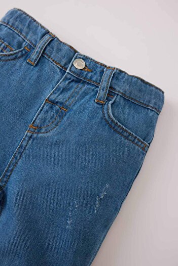 DeFacto Erkek Bebek Regular Fit Düz Paça Jean Pantolon A4099A523AU