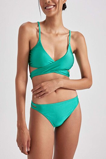 DeFacto Fall in Love Regular Fit Bikini Bottom B0379Ax23Hs