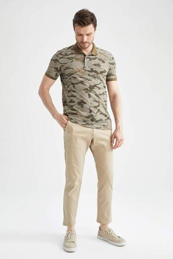 DeFacto Regular Fit Basic Chino Pantolon U6543AZ22SP