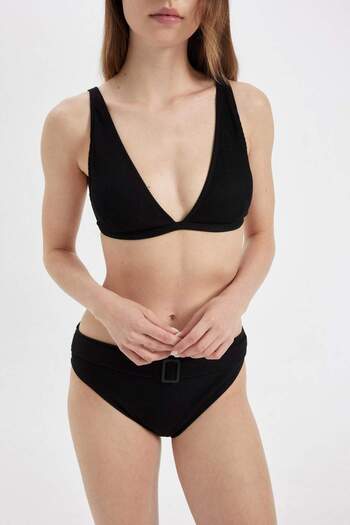 DeFacto Fall in Love Regular Fit Kemerli Bikini Altı T5231AZ22SM