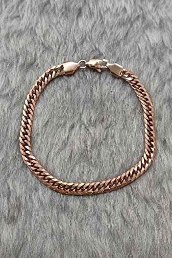 Chavin 6 mmRose Steel Braid Men's Bracelet dn29rs
