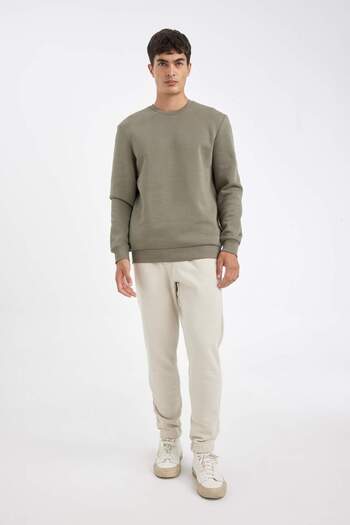 DeFacto Regular Fit Basic Jogger Sweatpants U7438AZNS