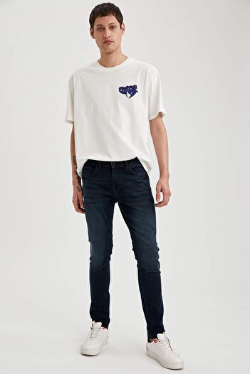 DeFacto Carlo Skinny Fit Extra Tight Fit Regular Waist Extra Tight Leg Jean Pants T3836Az21Sp