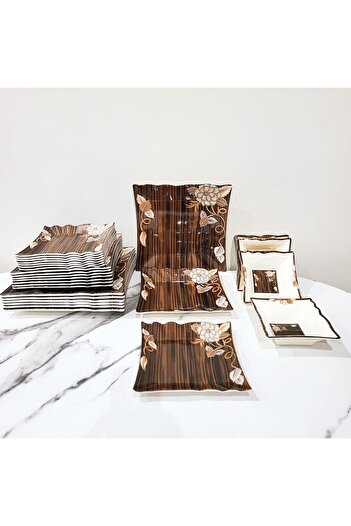 Prime  Melamine 47 Pcs Dinner Ware Set for 8 Persons