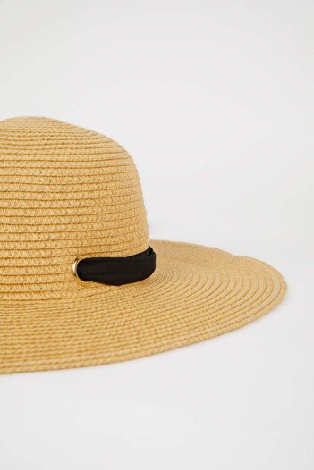 DeFacto Women's Ribbon Detailed Straw Hat M8819Az21Sm