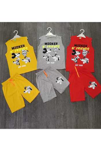Neefy 2025 Summer New Season 3 Set 6 Pieces Printed First Quality Combed Athlete Set