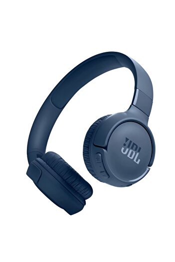 JBL Over-ear Headphones Tune 520bt Wireless, Pure Bass, Bluetooth 5.3, Vocal Assistant, Blue