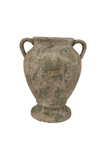 Generic Luxury Green Flower Clay Pot - Modern Piece (22*22*31 cm, 2.75 kg) - Perfect for Home & Garden