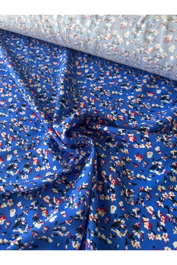 Hira Tor Tekstil Desenli Viskon Kumaş Tek En %100 Pamuk
