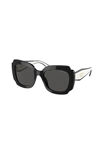 Prada Pr 16ys 09q5so 52 Geometric Black Color Dámské sluneční brýle Pr16y