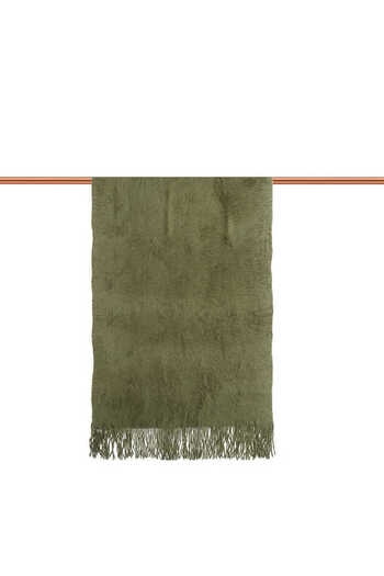 Bursa İpek Khaki Angora Shawl