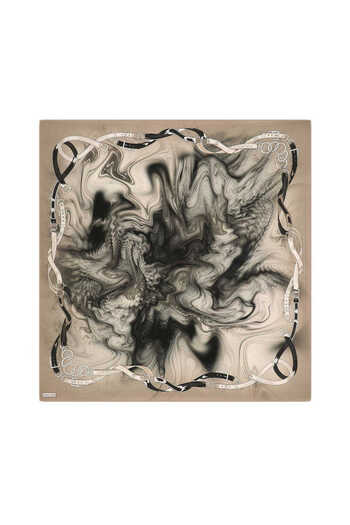 Bursa İpek Φουλάρι με ζώνη βιζόν Sura Silk Pattern