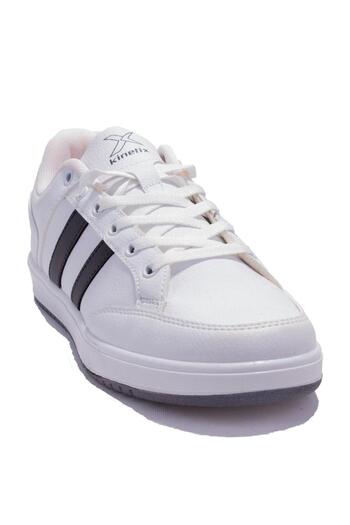 Kinetix Kortcn Pu White Gray Orthopedic Casual Men's Sports Shoes