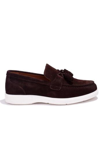 Hammer Jack 80803 Magraj Casual Brown Suede Men's Leather Shoes