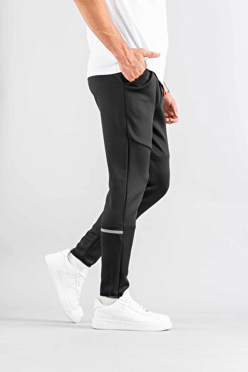 bombe Pantaloni de trening negri pentru bărbați