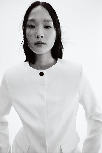H&M Bedene Oturan Blazer