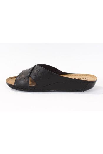 DAGOSTER DZA37-513 Papuci de damă ortopedici de zi cu zi negri