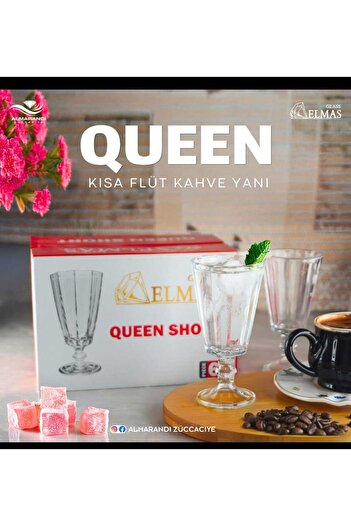 ORTAKÖY CENNETİ New Trend Glass Footed Coffee Side Stylish Presentation Cup