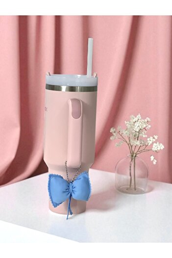 JACA Thermos Charm/ Tumbler Charm/ Bow Bag Ornament/ Thermos Ornament/ Thermos Accessory