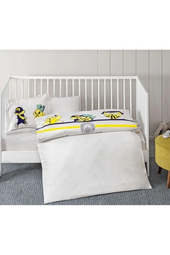 Taç Fb Logo Baby Duvet Cover Set (Without Sheets)