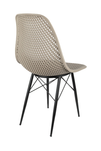 NEWBELLA Safir Sandalye – Metal Ayaklı Modern Mutfak Kafe Restoran Ofis Sandalyesi