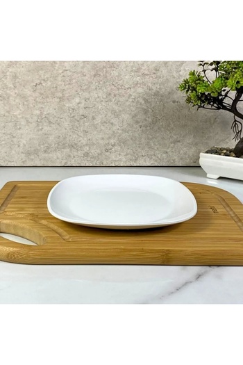 INNOX 18cm Polycarbonate Sweet Oval Square Serving Plate