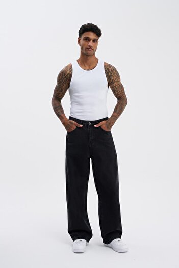 Machinist Erkek Oversize Baggy Jean Asphalt