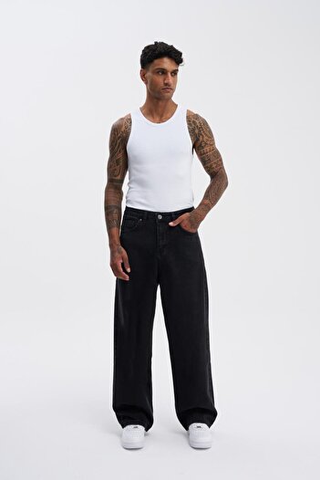 Machinist Men's Oversize Baggy Jean ASPHALT