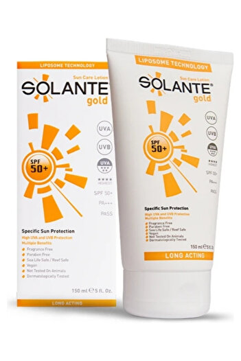 Solante Güneş Losyonu Gold Adult Spf 50 Faktör 150 ml