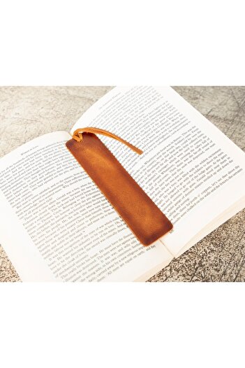 PLM Leather Bookmark, Effect Tan