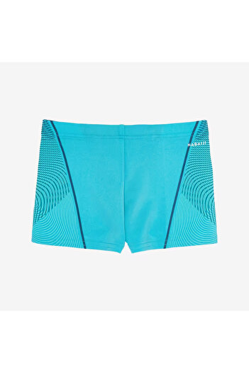 Decathlon Nabaiji Kids Boxer Swimsuit - Turquoise - 500 Fıtıb