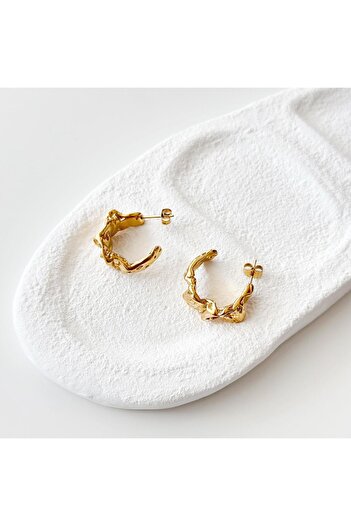 Vesce Atelier Laminado Steel Earrings