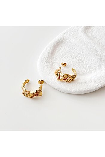Vesce Atelier Laminado Steel Earrings