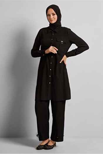 Alvina Shirt Collar Tunic 45576