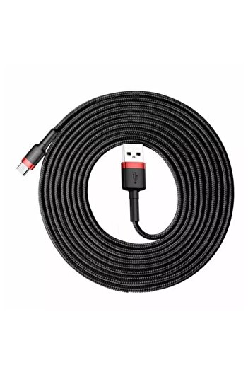 Baseus Cable Cafule, USB to USB-C, Quick Charge, 2A, 3m (Black)