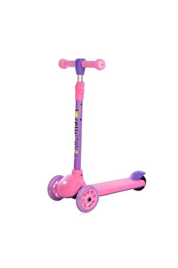 LORELLİ Scooter Tamtam, for kids aged 3+, light-up wheels, Pink Lion