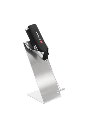 Zokura Mixer with stand for frothing milk Zokura, stainless steel