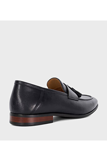 Dune London MEN'S-SUPREMECIES-BLACK-LEATHER-44