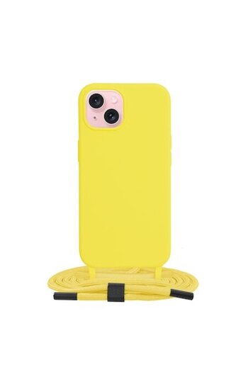 Bizzare ShockProof Case Compatible with iPhone 15, Yellow